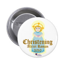 Christening Button- Customise