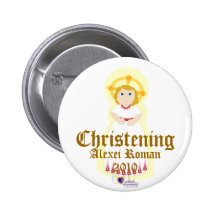Christening Button- Customise