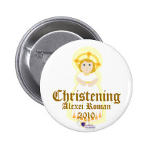Christening Button- Customise