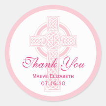 Christening, Shower or First Communion Sticker