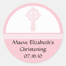 Christening, Shower or First Communion Sticker