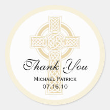 Christening, Shower or First Communion Sticker