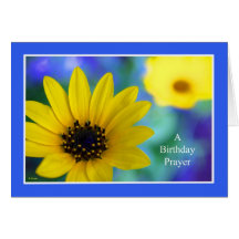 Christian Birthday Cards -- A Birthday Prayer