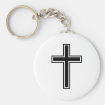 Christian cross key chains