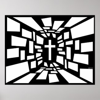 Christian Poster: Cross Design