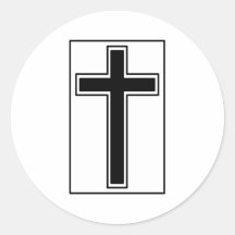 Christian Cross Sticker