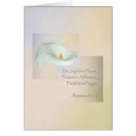 Christian Faith Art ~ Romans 12:12 Cards