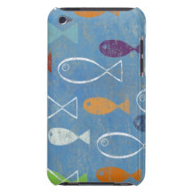 Christian Fish Art iPod Touch Case