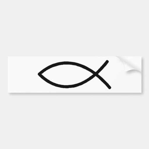 Christian Fish Bumper Stickers
