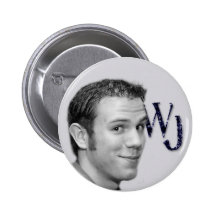 Christian from Watching Judas Pinback Button