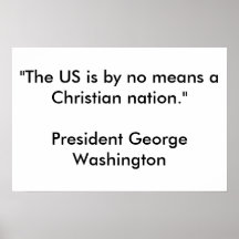 Christian nation posters