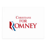 CHRISTIANS FOR ROMNEY.png Post Card