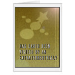Christimas Card 2004: "Extraterrestrial" Theme