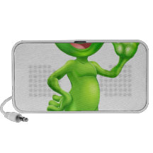 Christmas alien travel speakers