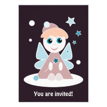 Christmas Angel Invite - Customised