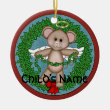 Christmas Angel Mouse Christmas Ornament