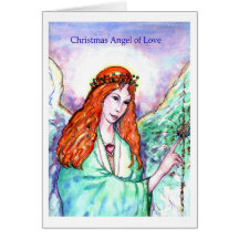 Christmas Angel of Love Cards