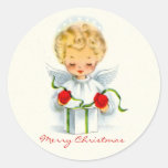 Christmas Angel Wrapping Gift Sticker