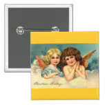 Christmas Angels Button