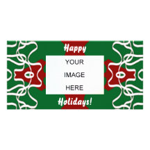 Christmas Bandanna photo card