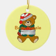 Christmas Bear Christmas Tree Ornaments