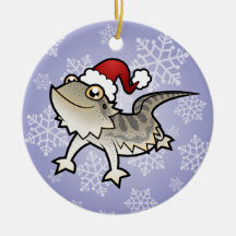 Christmas Bearded Dragon / Rankins Dragon Christmas Ornament