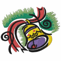 Christmas Bells Embroidered Shirt