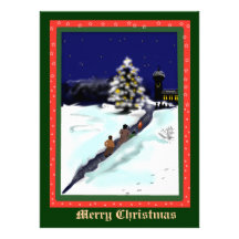 christmas bells- personalized invite