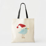 Christmas Bird Tote Bag