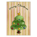 Christmas Bubble Tree Greeting Cards