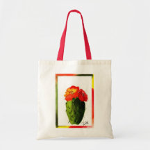 Christmas Cactus bag