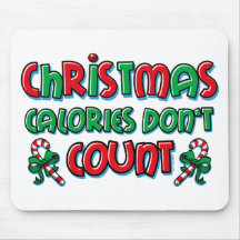 Christmas Calories Mouse Mats