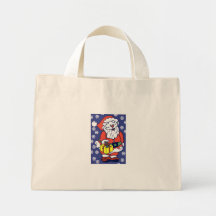 christmas canvas bag