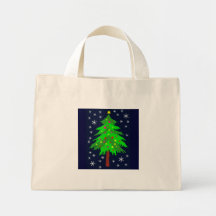 christmas canvas bags