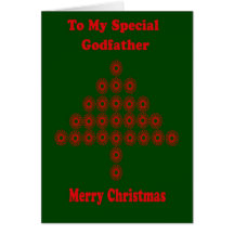 Christmas Card For Godfather