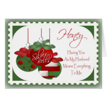 Christmas Card for Husband