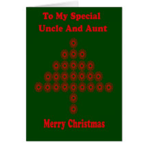 Christmas Card For Uncle And Aunt