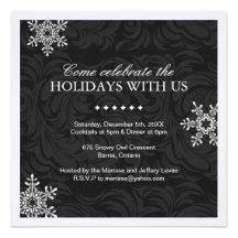 Christmas Card Invitation