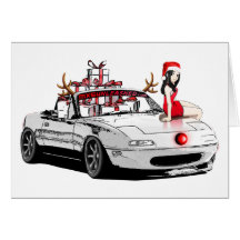 Christmas Card MX5 Miata