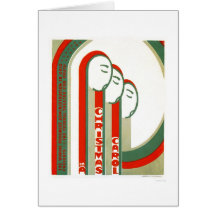 Christmas Carol Dickens 1938 WPA Greeting Cards