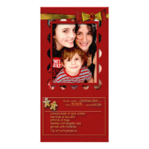 Christmas Cheer Recipe Photo Cards