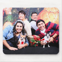 Christmas - Chihuahua - Moo Moo and Ginger Mouse Pad