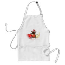 Christmas chihuahua puppy aprons