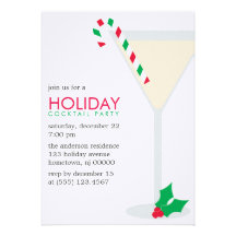 Christmas Cocktail Party Invitations