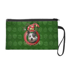 Christmas - Deck the Halls - Cattle Dogs Wristlets