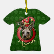 Christmas - Deck the Halls - Roos Ornament