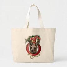 Christmas - Deck the Halls - Roos Tote Bags