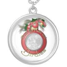 Christmas - Deck the Halls with Birdies Necklace