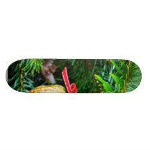 Christmas Decoration On The Tree Custom Skate Board