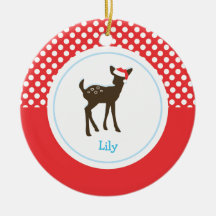Christmas Deer | Holiday Ornaments